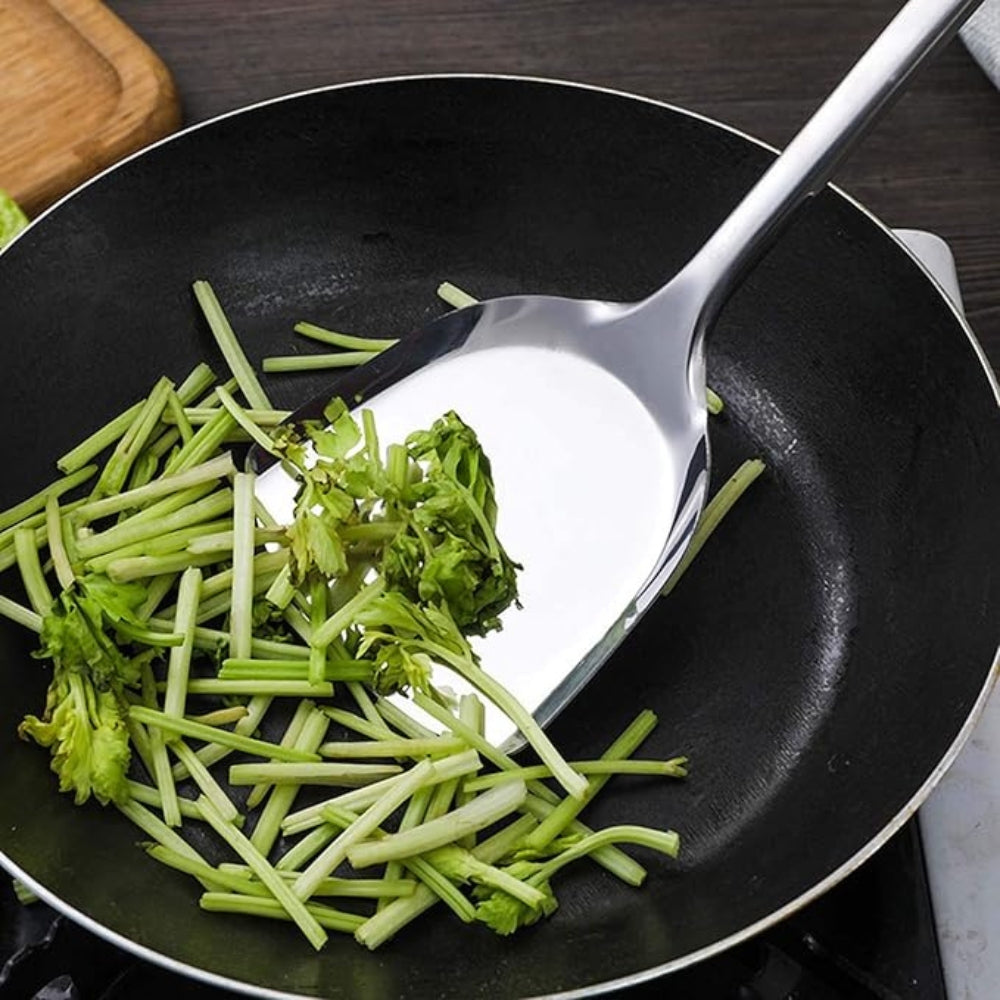 5-Piece Stainless Steel Cooking Utensil Set with Ergonomic Handles – Durable, Heatproof Kitchen Tools for Home and Professional Use 2