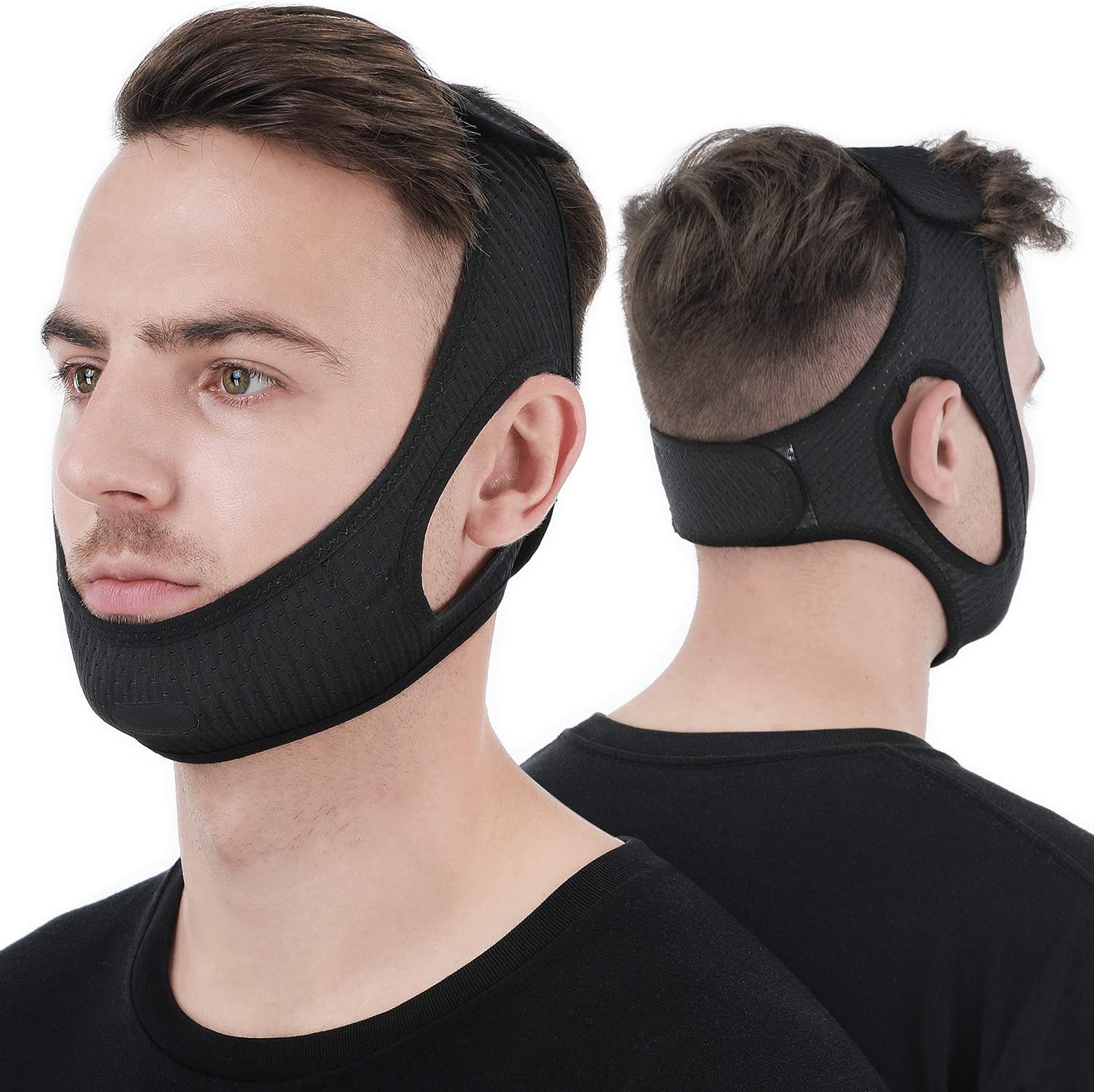 Anti Snoring Chin Strap in Soft Elastic for Improved Sleep Quality 0