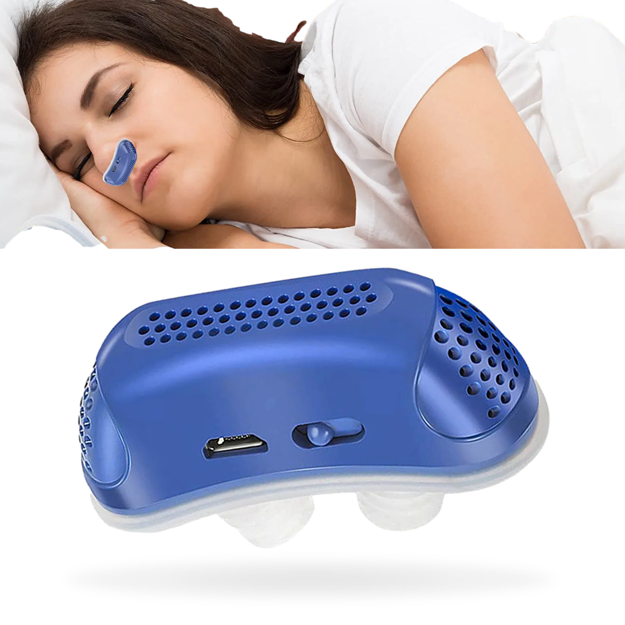 Anti Snoring Device in Medical-Grade Silicone with Portable Design 0