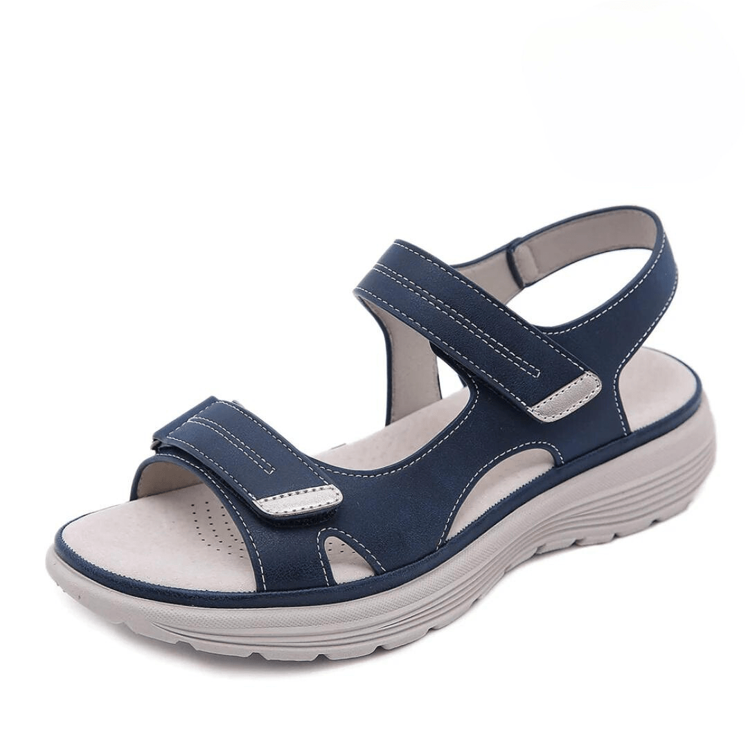 Arvae - Comfortable Leather Sandals for Women with Adjustable Straps 0