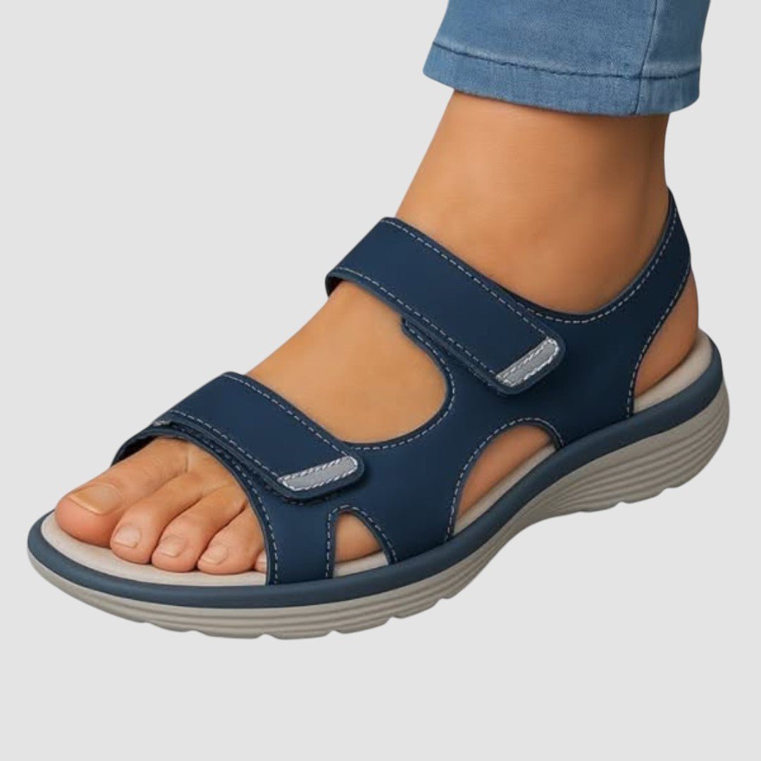 Arvae - Comfortable Leather Sandals for Women with Adjustable Straps 3