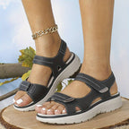 Arvae - Comfortable Leather Sandals for Women with Adjustable Straps 6