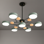 AstraRamus Starburst Branch LED Ceiling Light - Nordic Flush Mount Lamp, 3000K