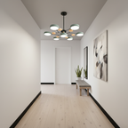 AstraRamus Starburst Branch LED Ceiling Light - Nordic Flush Mount Lamp, 3000K