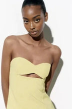 Ava Women's Dress | Structured Crepe, Elegant A-Line Summer Cocktail 4