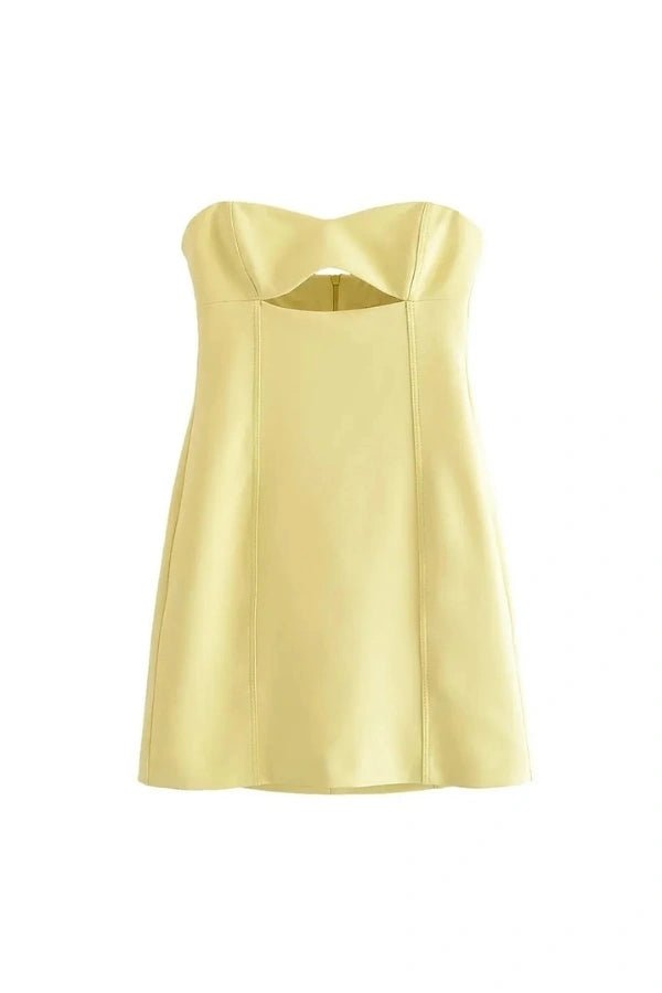 Ava Women's Dress | Structured Crepe, Elegant A-Line Summer Cocktail 5