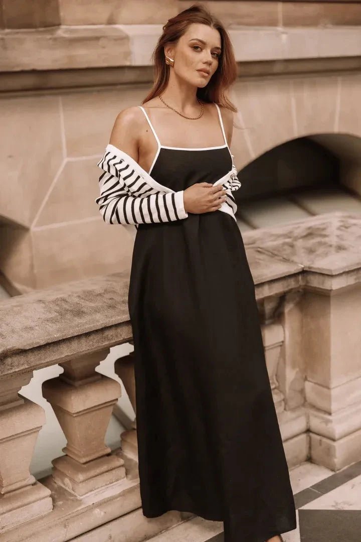 Ava Women's Midi Dress | A-Line Silhouette, Timeless Elegance 1