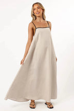 Ava Women's Midi Dress | A-Line Silhouette, Timeless Elegance 2