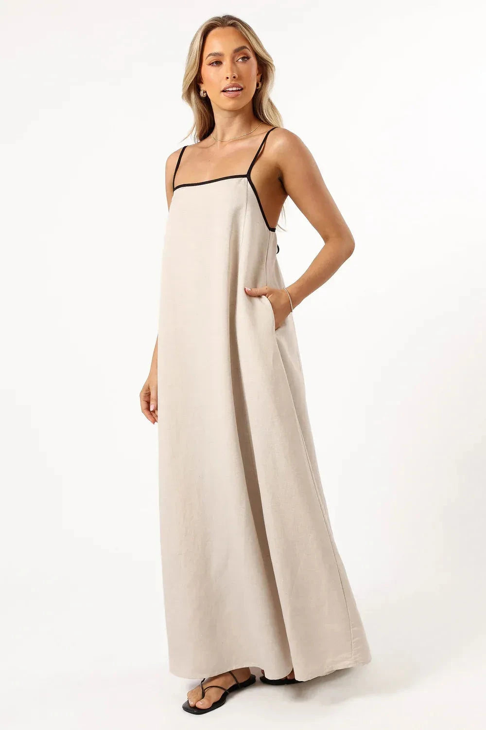 Ava Women's Midi Dress | A-Line Silhouette, Timeless Elegance 5
