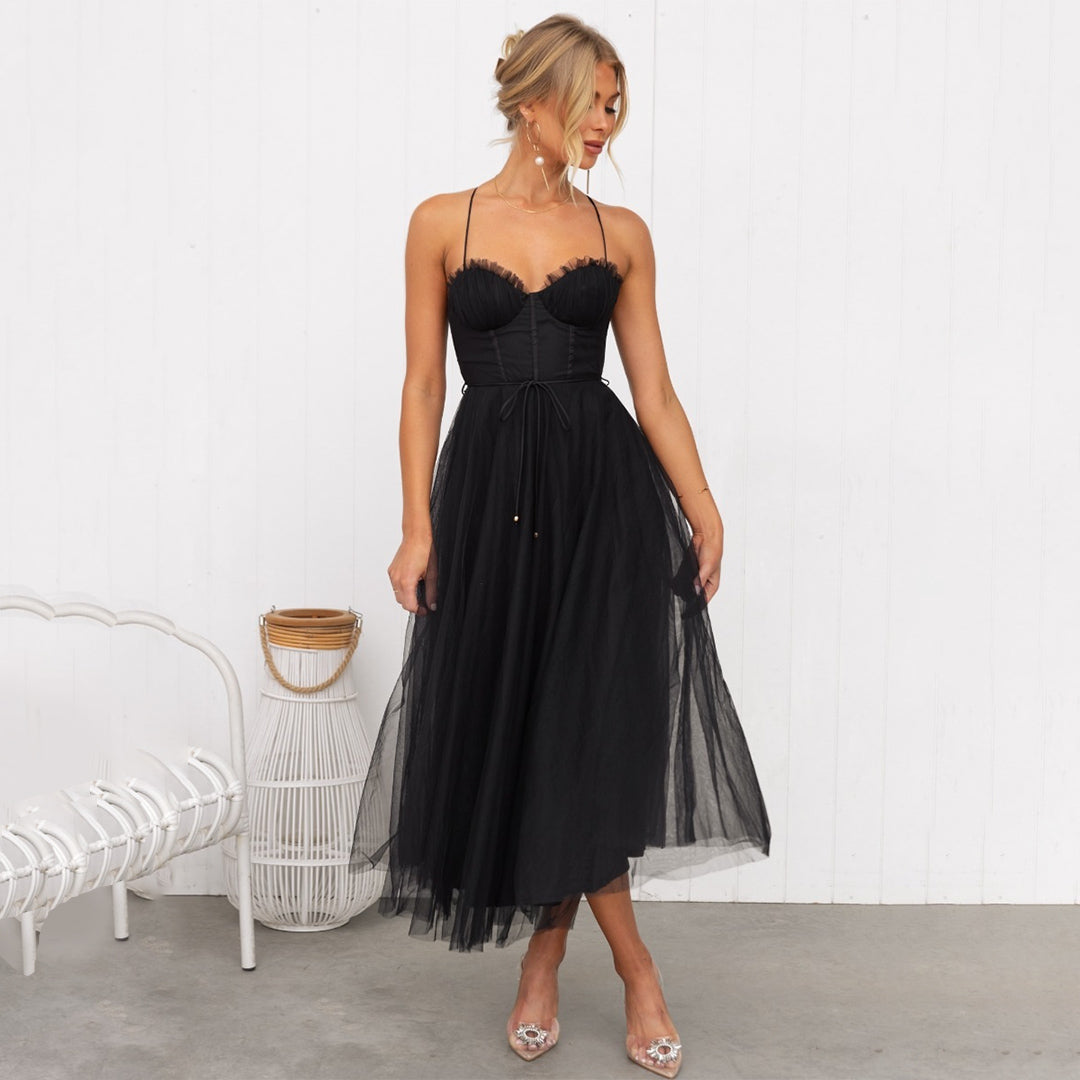 Ava Women's Midi Dress | Tailored Elegance, Cocktail Dress 4