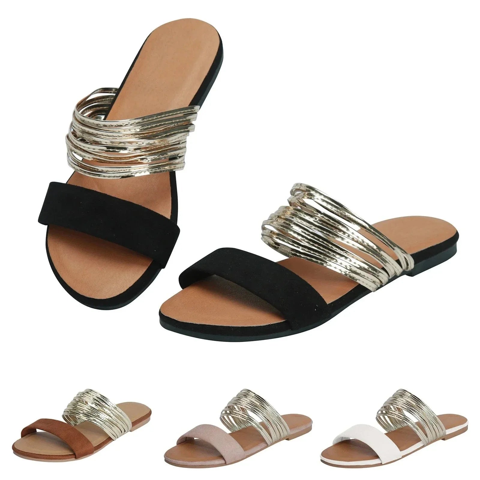 Ava Women's Sandals | Orthopedic Comfort, Suede Design 6