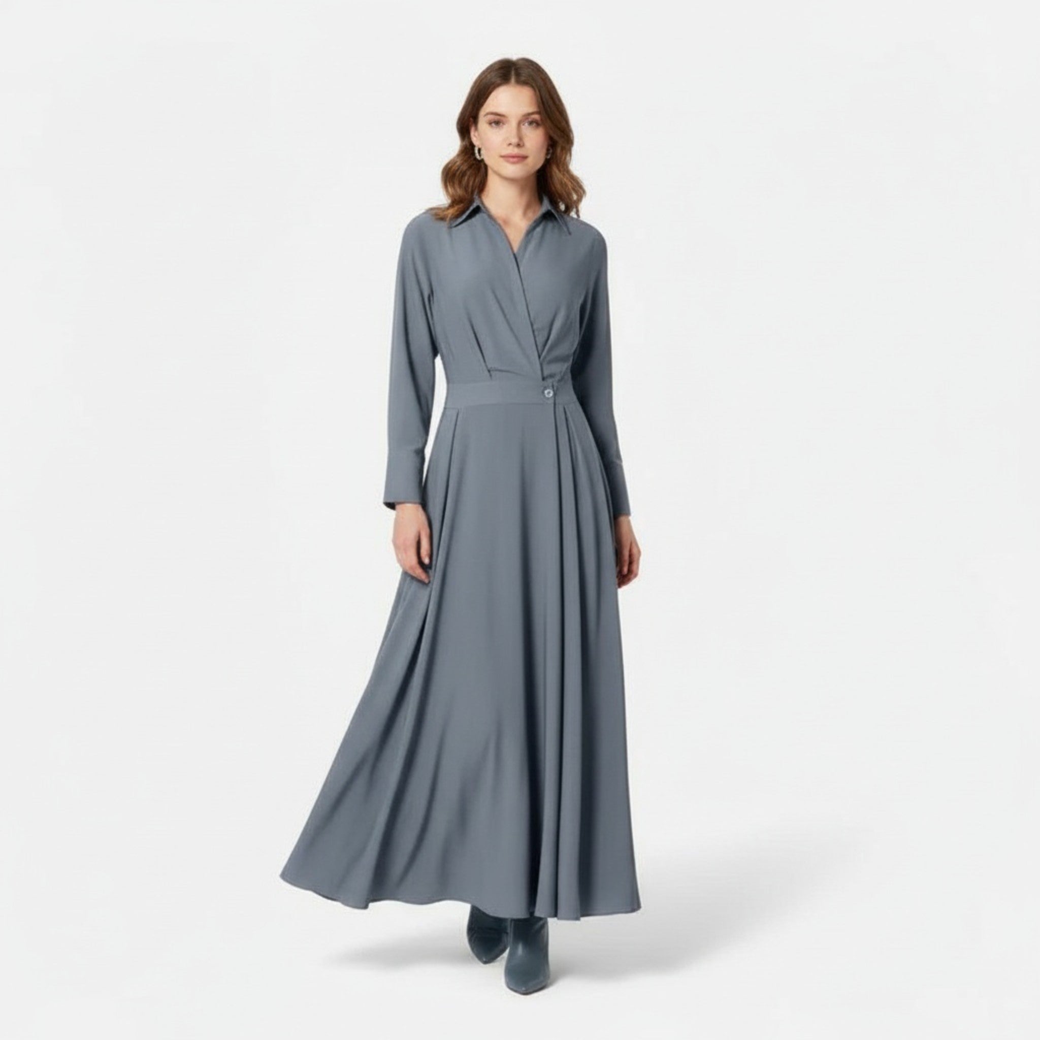 Aveline Women's Dress | Cotton-Blend, Timeless Elegance 6