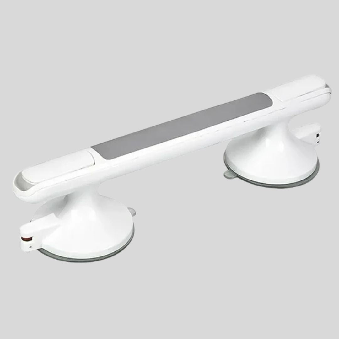 Bathroom Grab Bar with Ergonomic Grip – Tool-Free Installation for Showers and Bathtubs, Anti-Slip Safety Rail 6