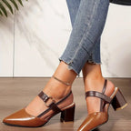 Bella Women's Heels | Cushioned Comfort, Stylish Slingback 1