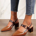 Bella Women's Heels | Cushioned Comfort, Stylish Slingback 2