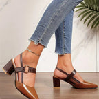 Bella Women's Heels | Cushioned Comfort, Stylish Slingback 3