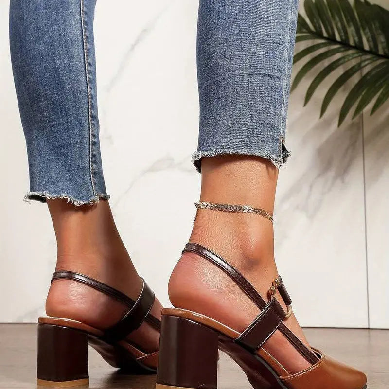 Bella Women's Heels | Cushioned Comfort, Stylish Slingback 5