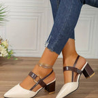 Bella Women's Heels | Cushioned Comfort, Stylish Slingback 7