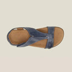 Carmen Women's Sandals | Orthopedic Vegan Leather, Comfortable T-Strap Design 6