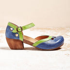 Cleo Women's Sandals | Orthopedic Low Heel Comfort, Adjustable Straps 5