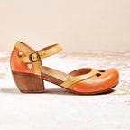 Cleo Women's Sandals | Orthopedic Low Heel Comfort, Adjustable Straps 7