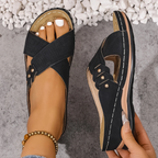 Comfort Wedge Sandals for Women - Ergonomic Wedge Heels for All-Day Wear 6