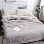 Cooling Blanket for Bed in Soft Fabric with Moisture Control 0