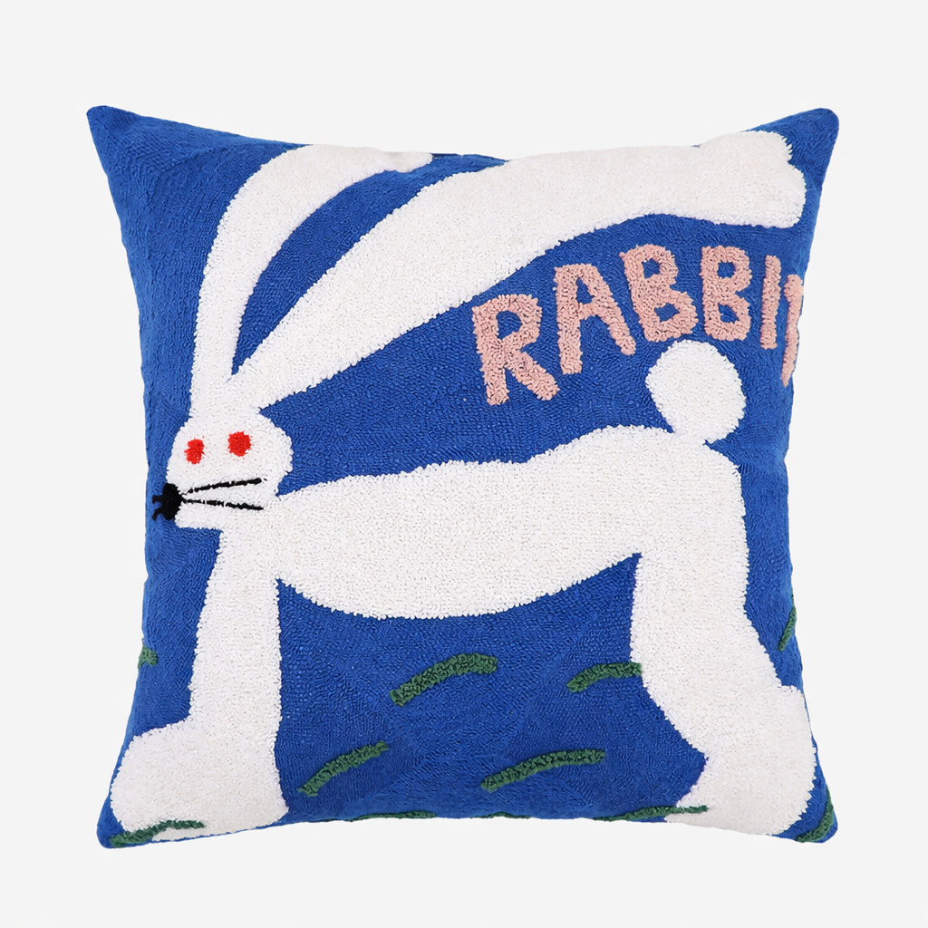 Cute Animals Art Throw Pillow – Soft Decorative Cushion for Couch and Bedroom Decor