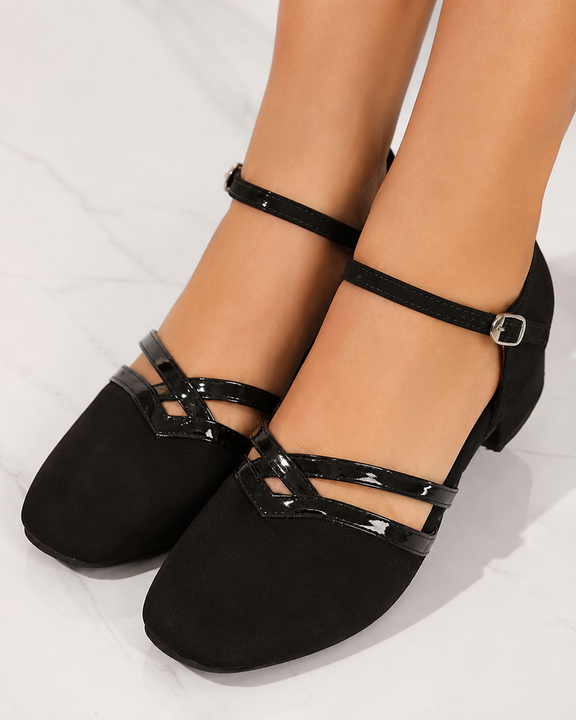 Daisy Women's Dance Shoes | Secure Strap, Elegant Ballroom Style 04