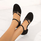 Daisy Women's Dance Shoes | Secure Strap, Elegant Ballroom Style 1