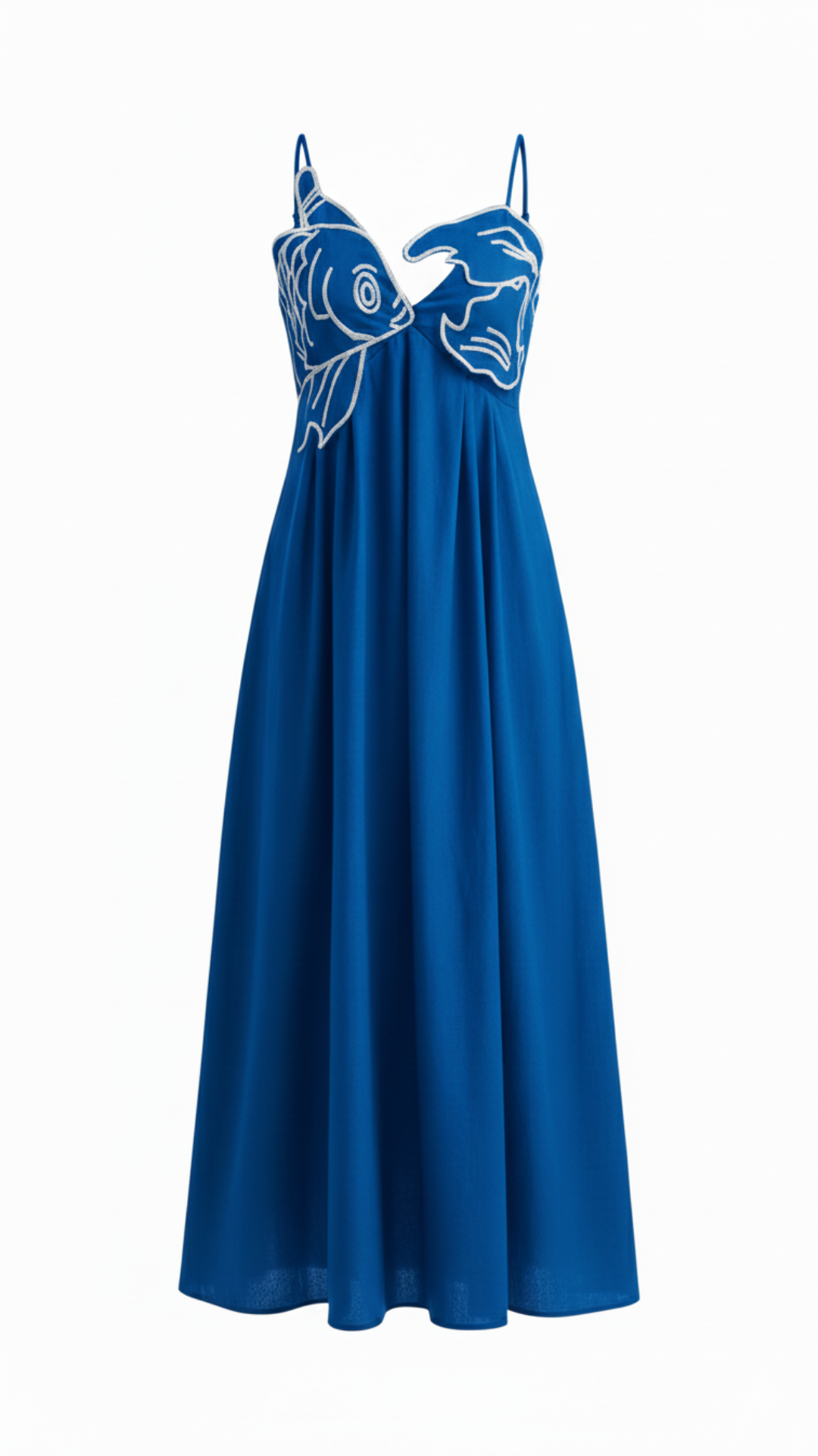 Daisy Women's Maxi Dress | Embroidered Lightweight Fabric, Elegant Summer Style 5