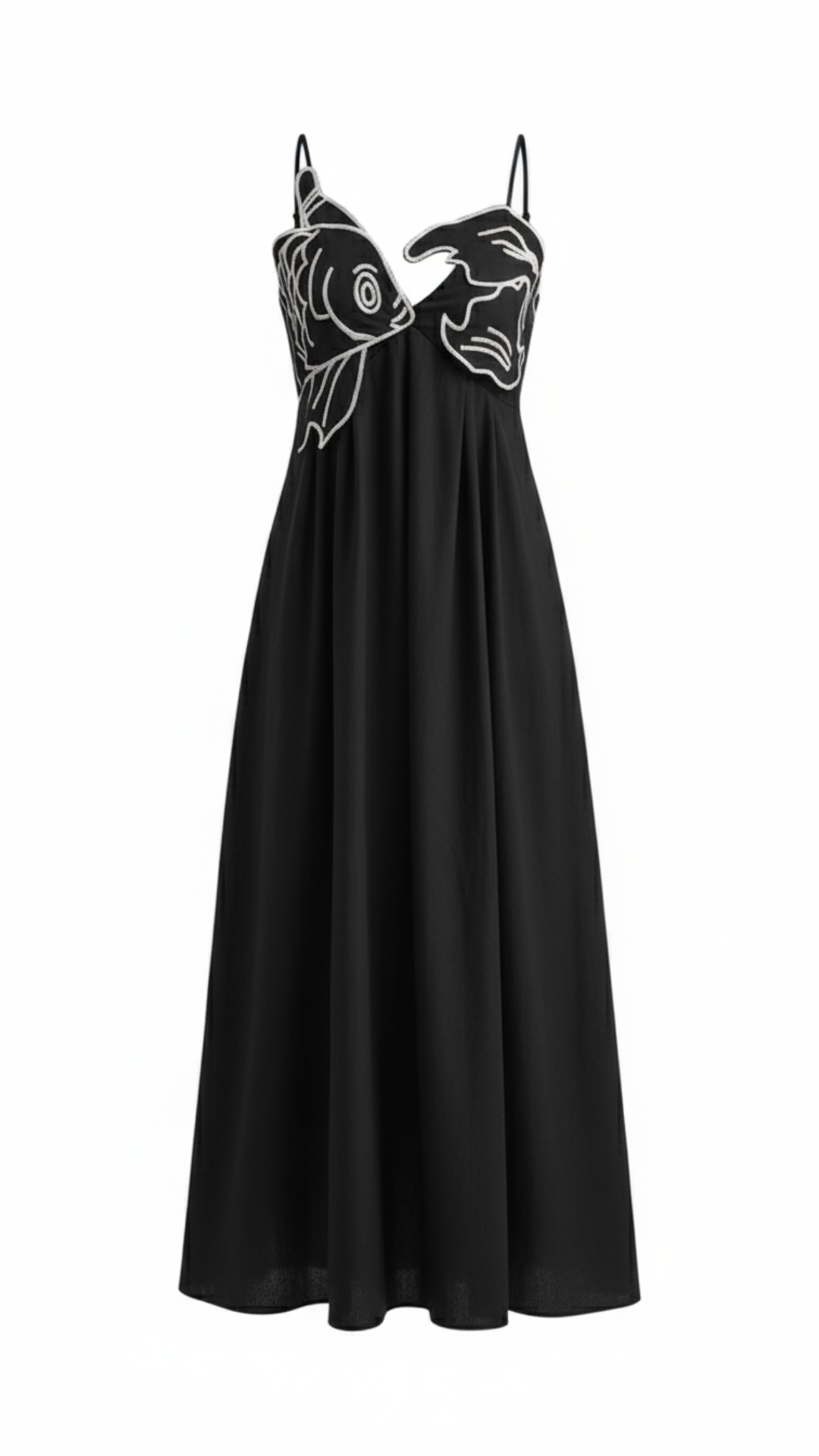 Daisy Women's Maxi Dress | Embroidered Lightweight Fabric, Elegant Summer Style 8