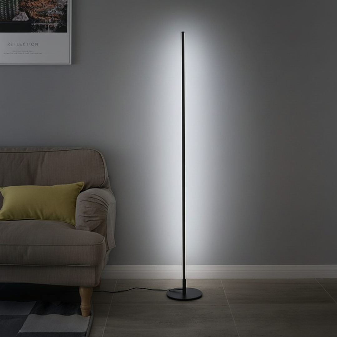 DuctusLux Geometric LED Floor Lamp - Dimmable Multi-Head Standing Light with Remote
