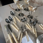 Elegant Drinking Glasses with Natural Shell Stem – Coastal Cocktail and Champagne Glassware 3