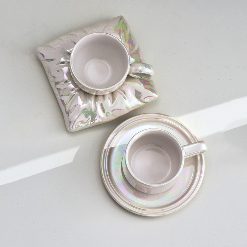 Elegant Minimalist Porcelain Cups 300 ml – Dishwasher and Microwave Safe Mugs for Coffee and Tea 5