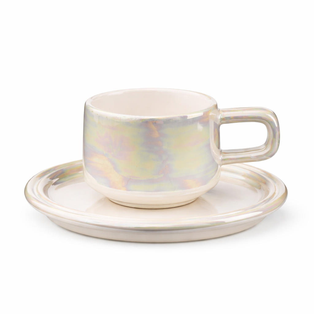 Elegant Minimalist Porcelain Cups 300 ml – Dishwasher and Microwave Safe Mugs for Coffee and Tea 7