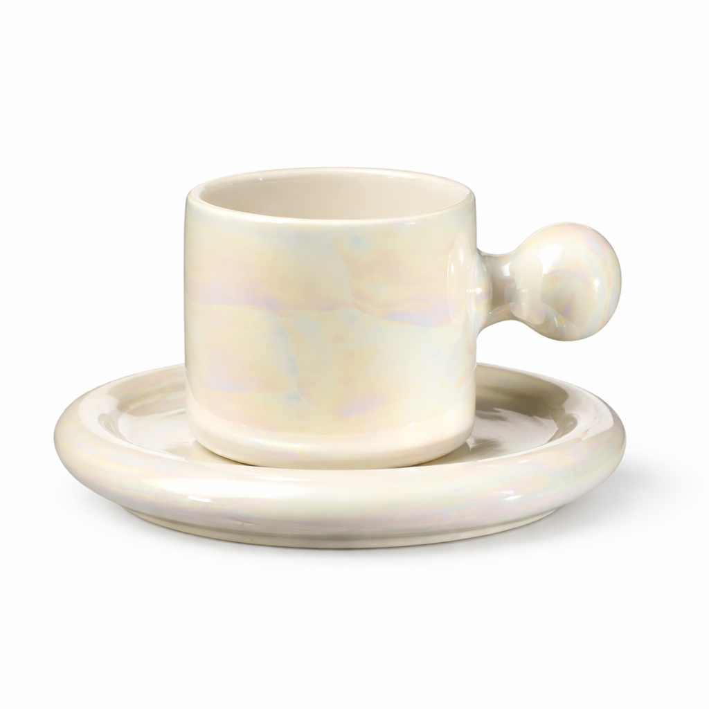 Elegant Minimalist Porcelain Cups 300 ml – Dishwasher and Microwave Safe Mugs for Coffee and Tea 8