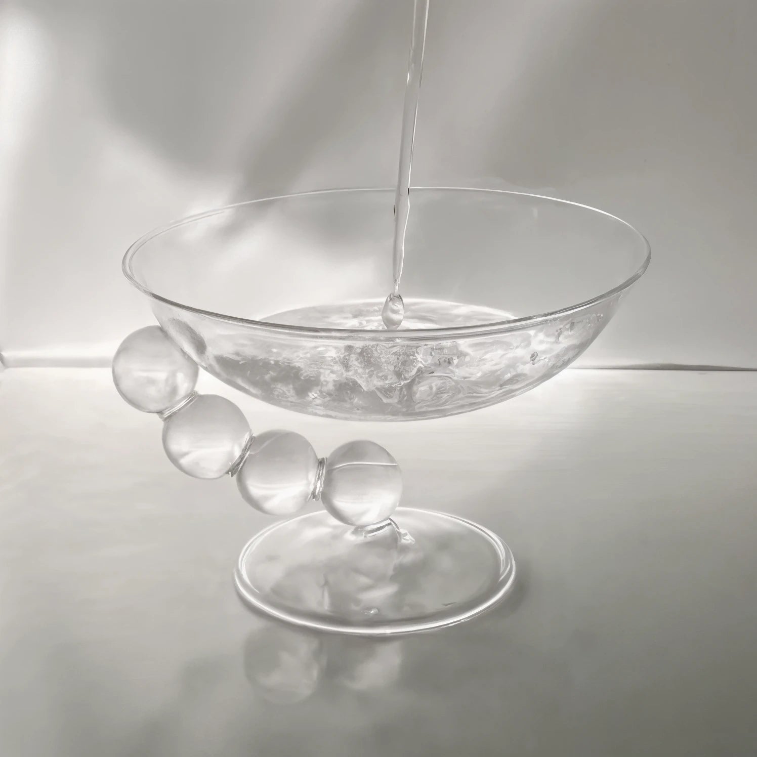 Elegant Wine Glass with Circular Handle – Modern Mediterranean Design for Home Decor 6