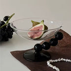 Elegant Wine Glass with Circular Handle – Modern Mediterranean Design for Home Decor 7