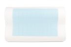 Ergonomic Gel Foam Pillow with Cooling Gel and Head Recess 50x30cm 5