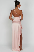 Eva Women's Maxi Dress | One-Shoulder Asymmetrical Elegance - 7