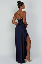 Eva Women's Maxi Dress | One-Shoulder Asymmetrical Elegance - 8