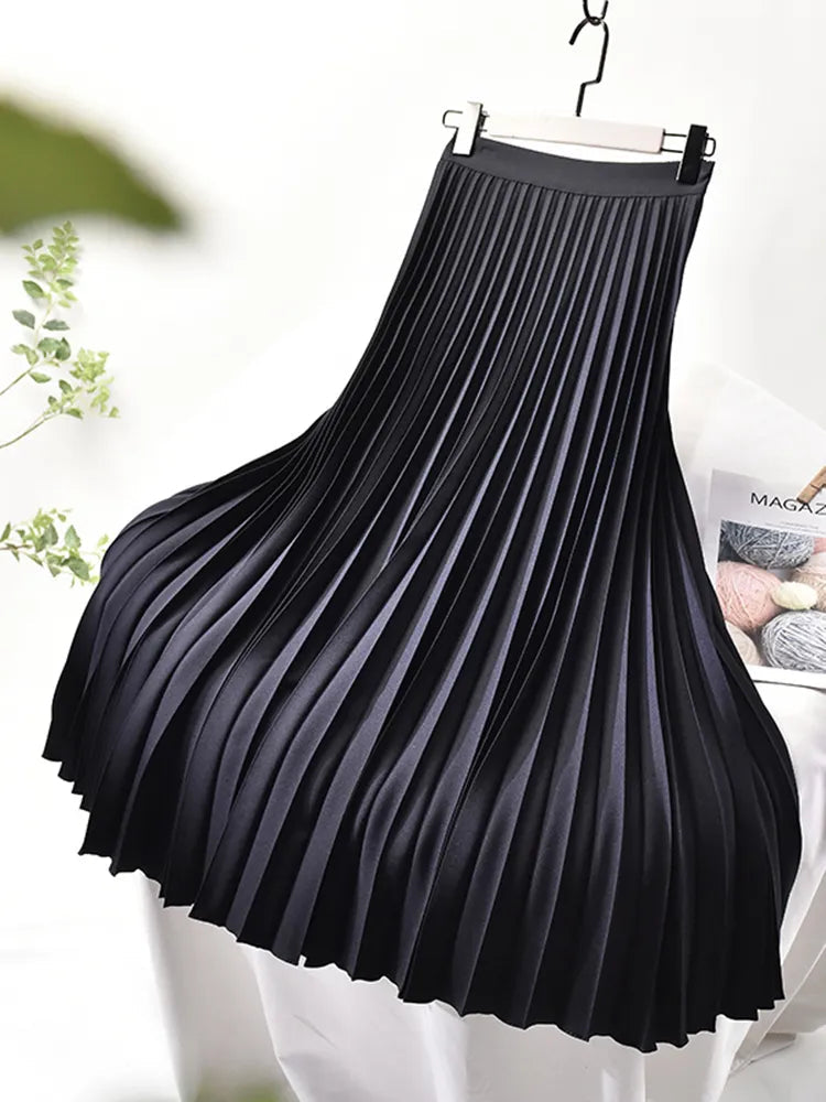 Evelyn Women's Maxi Skirt | Pleated Design for Spring 1