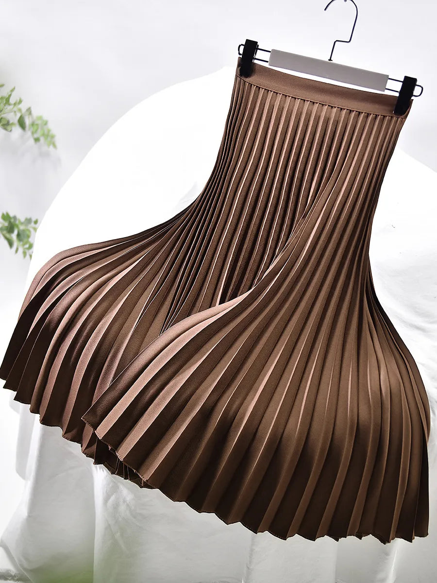 Evelyn Women's Maxi Skirt | Pleated Design for Spring 3