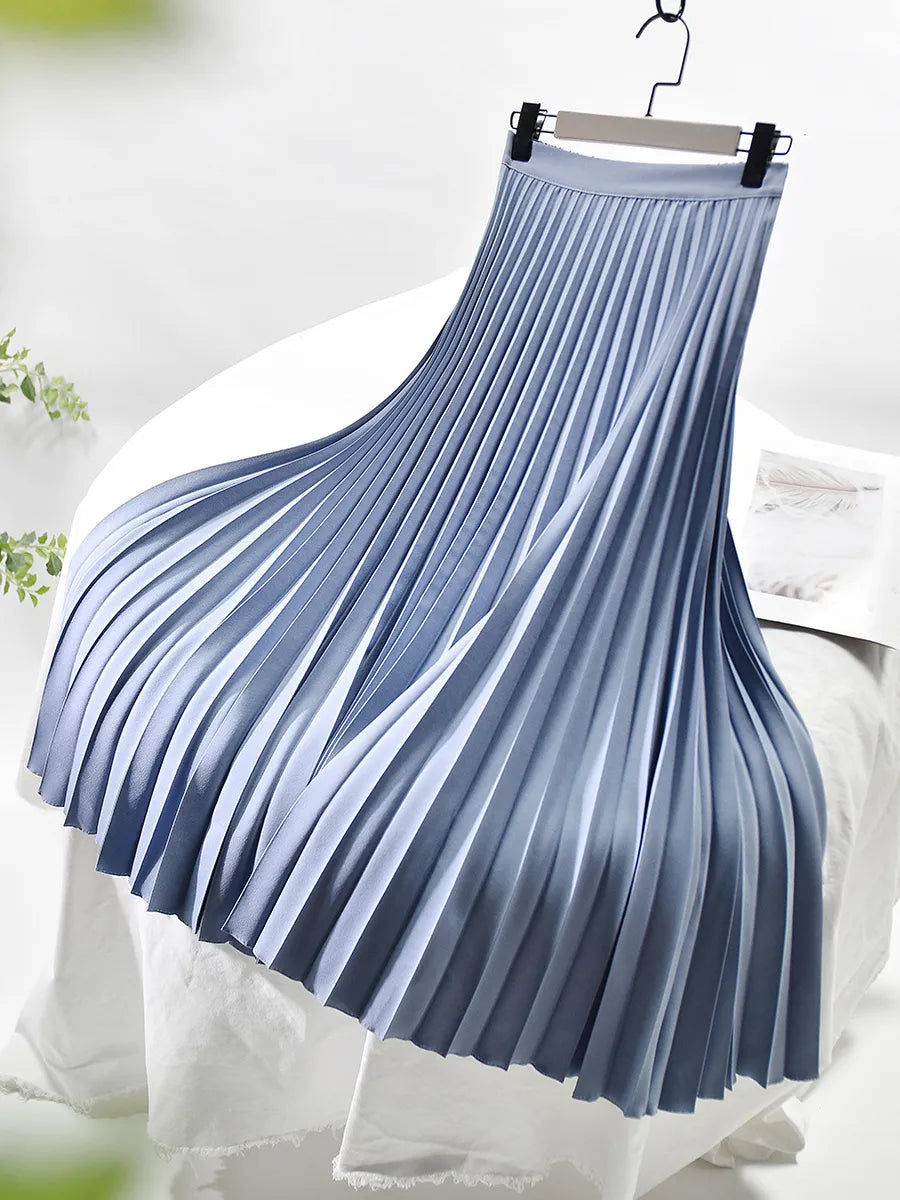 Evelyn Women's Maxi Skirt | Pleated Design for Spring 5