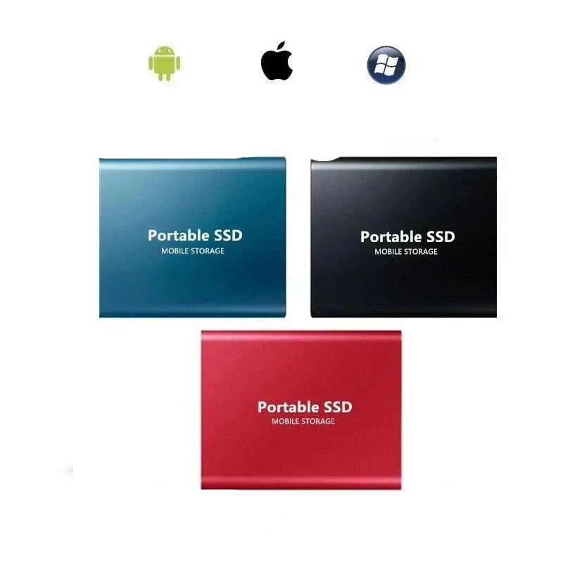 External SSD 128GB in Aluminium for Fast Data Transfer 2