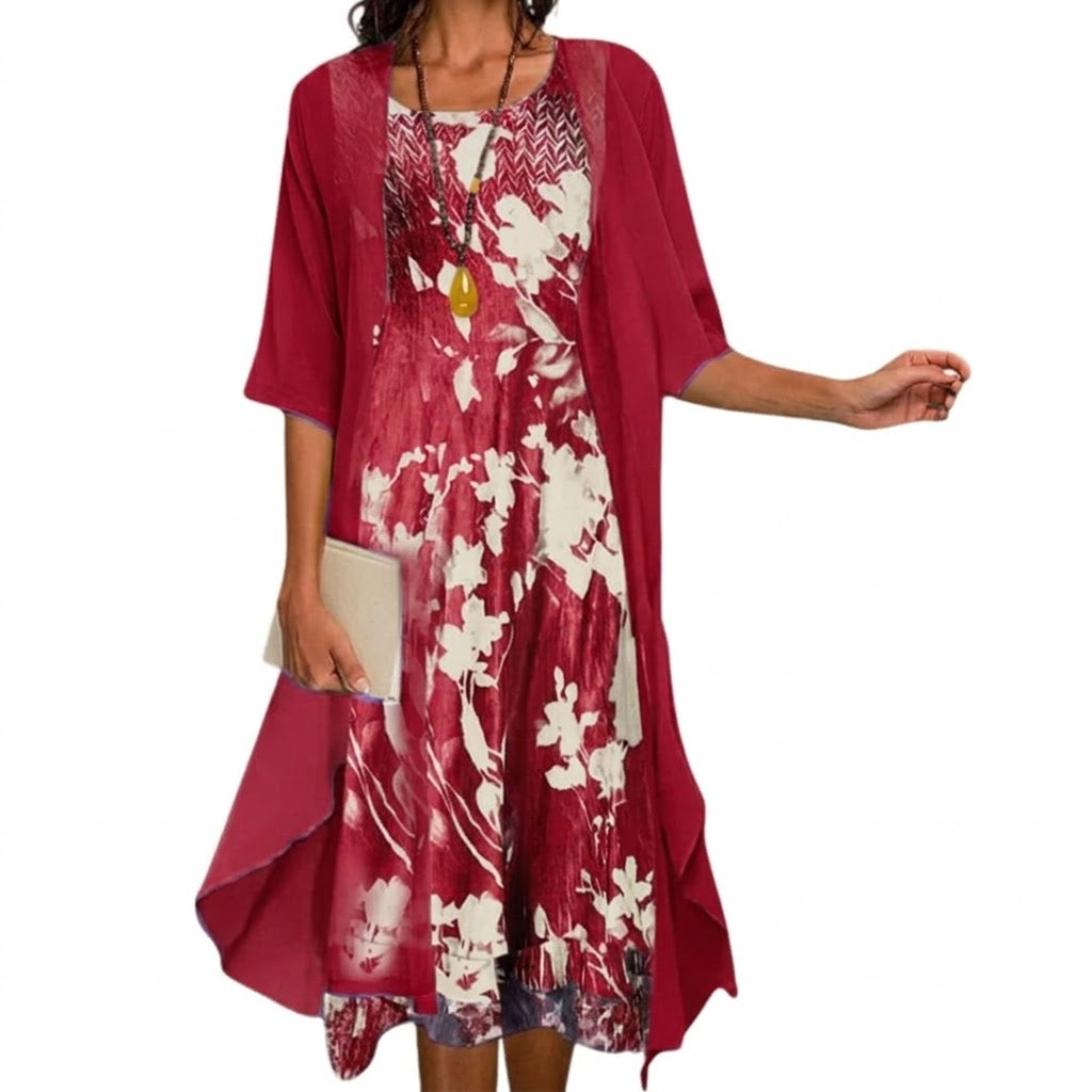 Fiona Women's Floral Maxi Dress | Soft Fabric, Plus Size Available 4