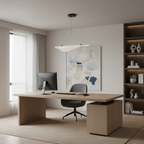 HikariPlana Japandi Silk Pendant Light - Wabi-Sabi Textured Dome LED Lamp