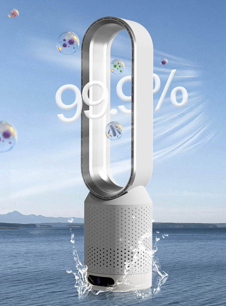 Home Air Cooler with HEPA Filter and Ionization for Indoor Comfort 6