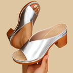 Lina Women's Sandals | Orthopedic Support, Thick Heel 2